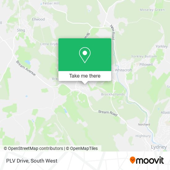PLV Drive map