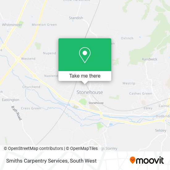 Smiths Carpentry Services map