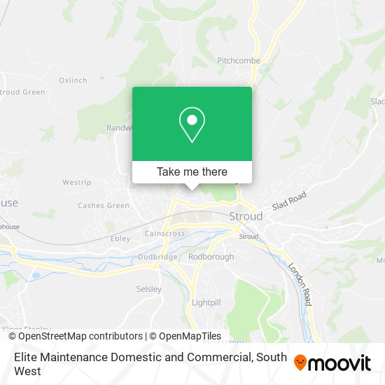 Elite Maintenance Domestic and Commercial map