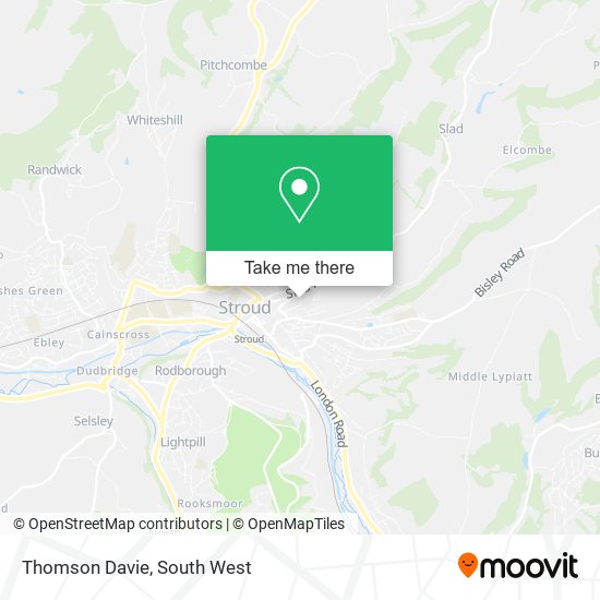 Thomson Davie map