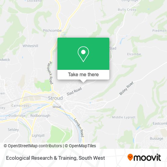 Ecological Research & Training map