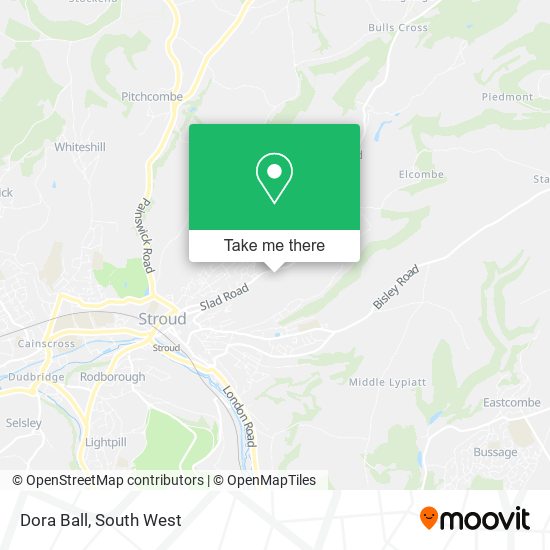 Dora Ball map