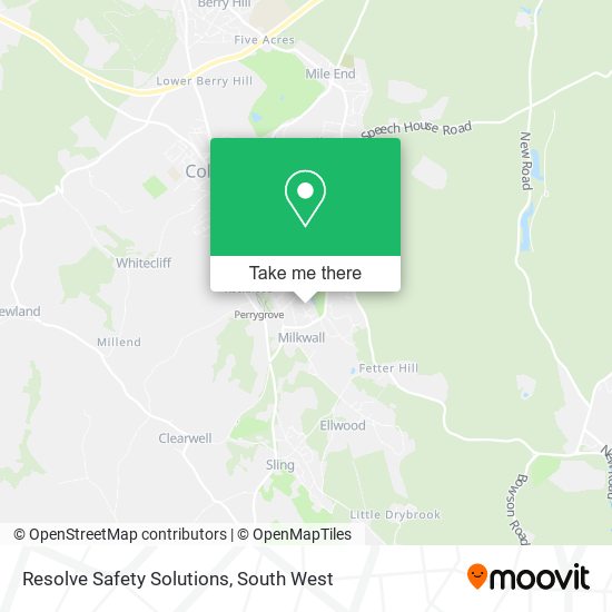 Resolve Safety Solutions map
