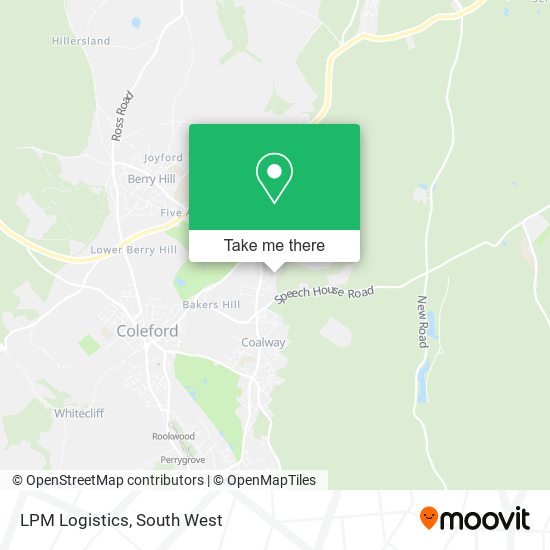 LPM Logistics map