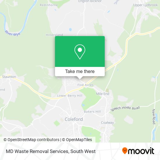 MD Waste Removal Services map