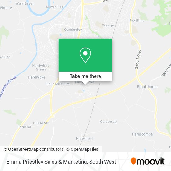 Emma Priestley Sales & Marketing map