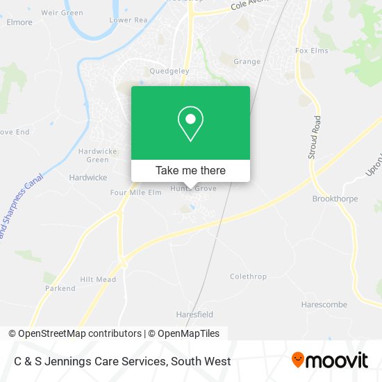 C & S Jennings Care Services map