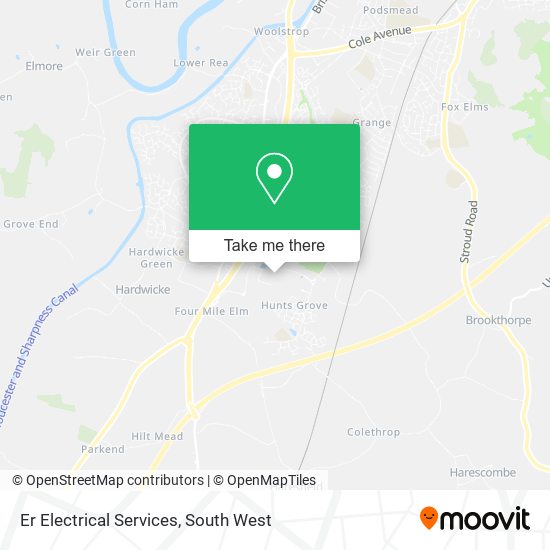 Er Electrical Services map