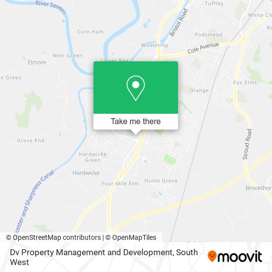 Dv Property Management and Development map