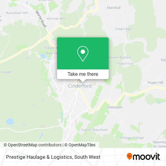 Prestige Haulage & Logistics map