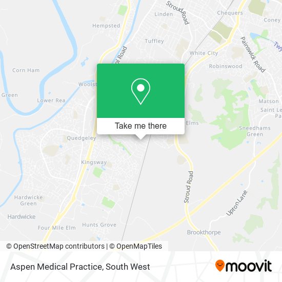 Aspen Medical Practice map