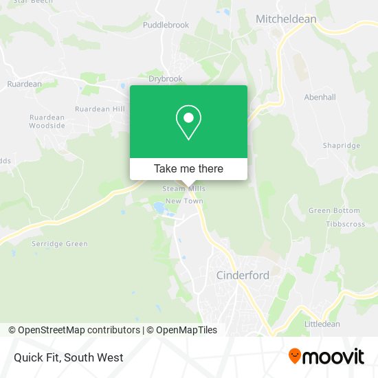 Quick Fit map