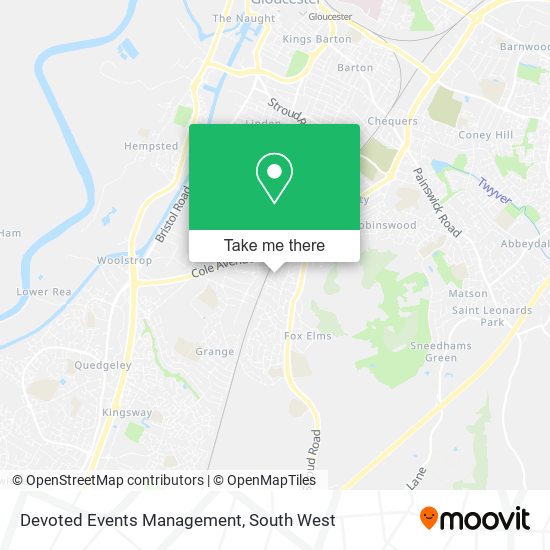 Devoted Events Management map
