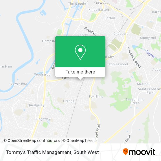 Tommy's Traffic Management map