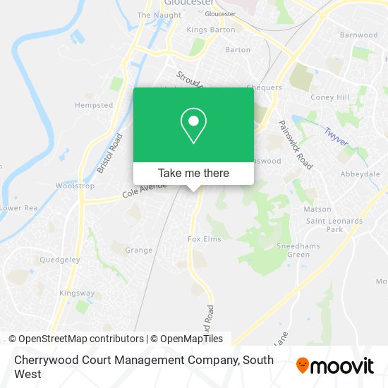 Cherrywood Court Management Company map