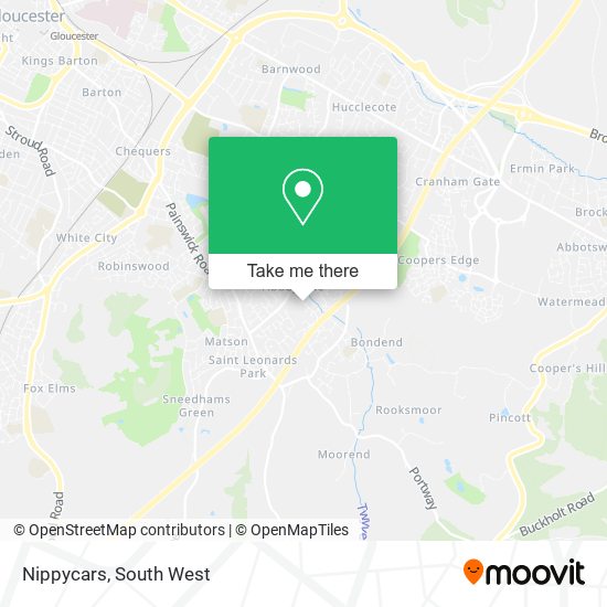 Nippycars map