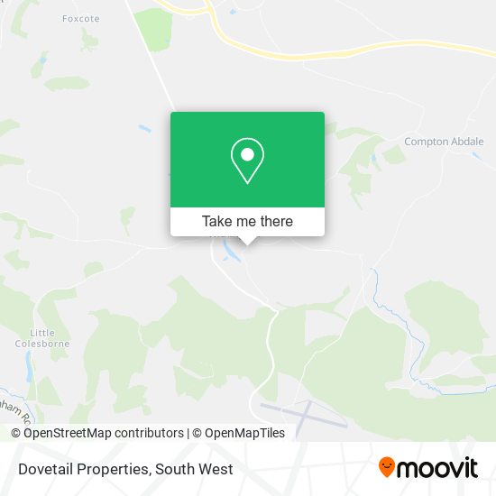 Dovetail Properties map