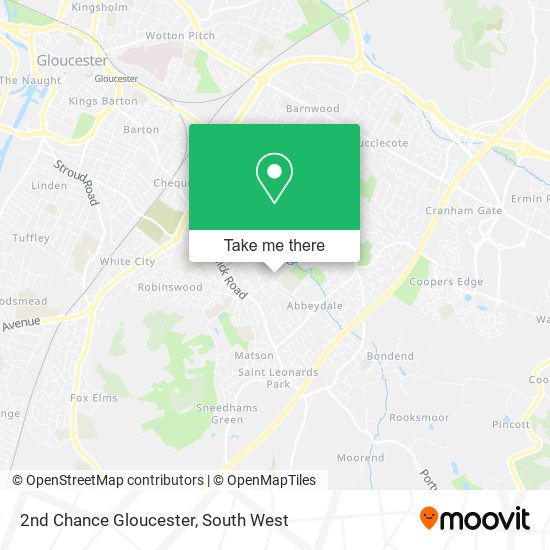 2nd Chance Gloucester map