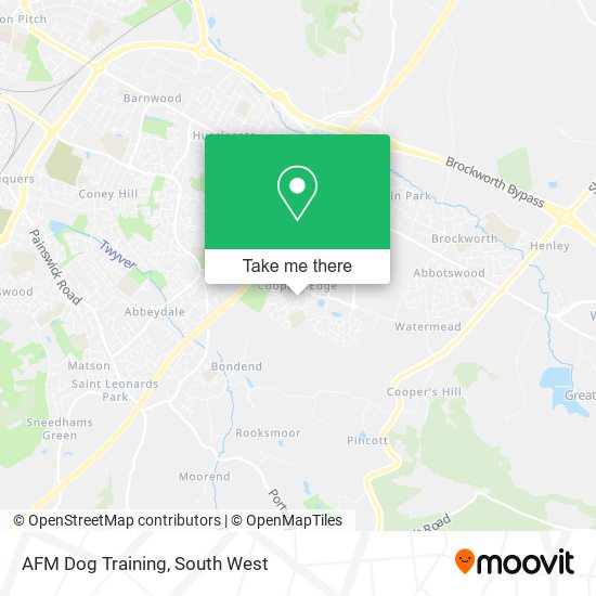 AFM Dog Training map