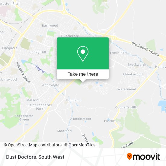 Dust Doctors map