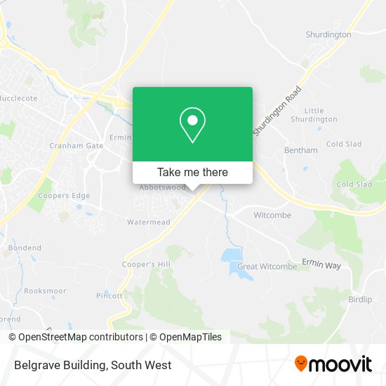 Belgrave Building map