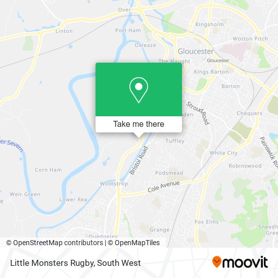 Little Monsters Rugby map