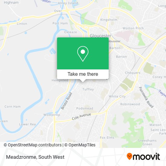 Meadzronme map
