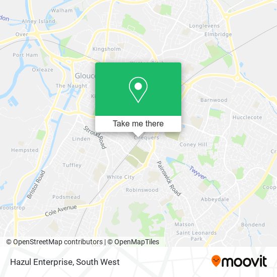 Hazul Enterprise map