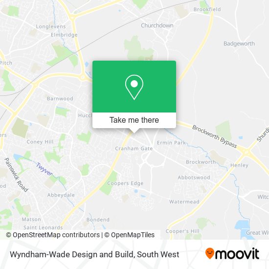 Wyndham-Wade Design and Build map