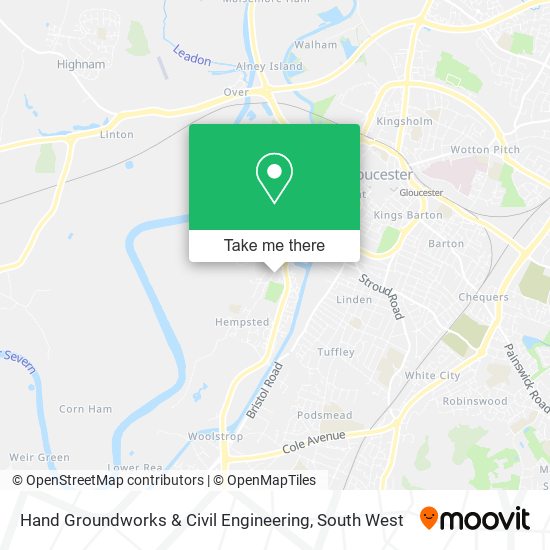 Hand Groundworks & Civil Engineering map