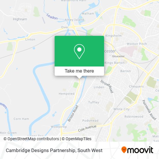 Cambridge Designs Partnership map