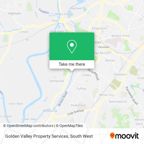 Golden Valley Property Services map