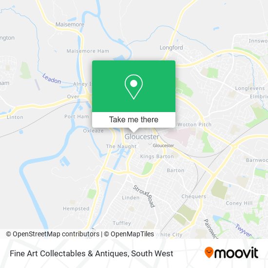 Fine Art Collectables & Antiques map