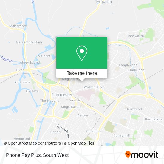 Phone Pay Plus map