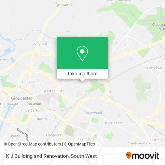 K J Building and Renovation map