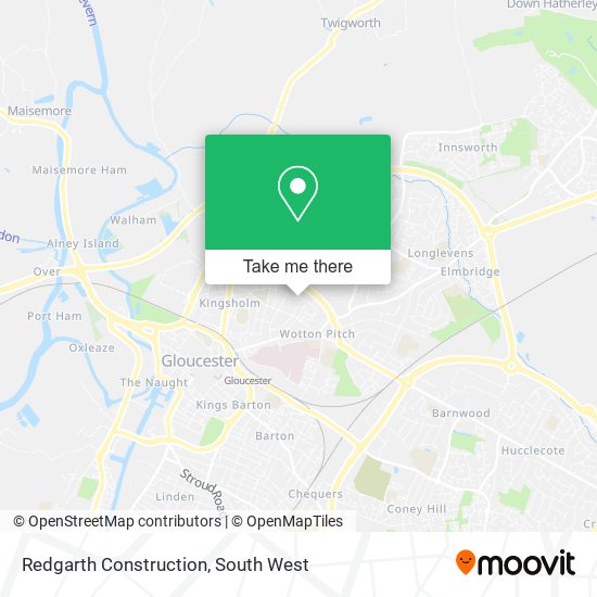 Redgarth Construction map