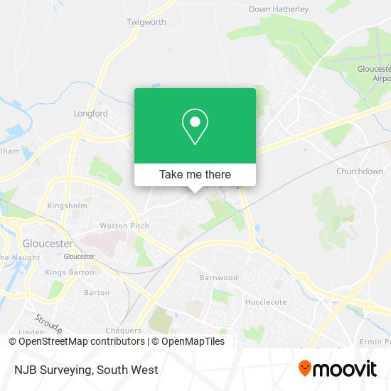 NJB Surveying map