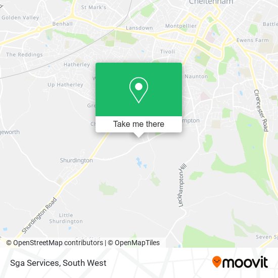 Sga Services map