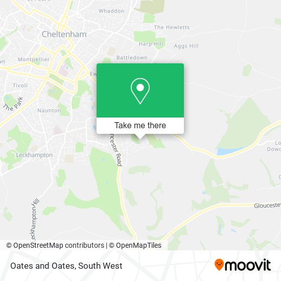 Oates and Oates map