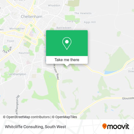 Whitcliffe Consulting map
