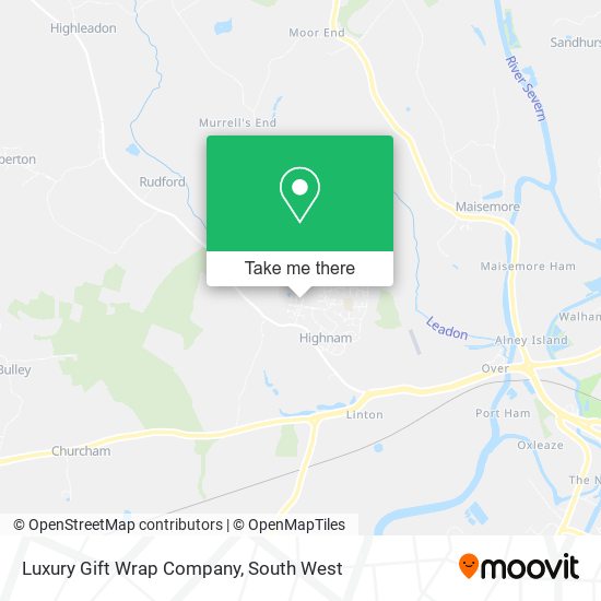 Luxury Gift Wrap Company map