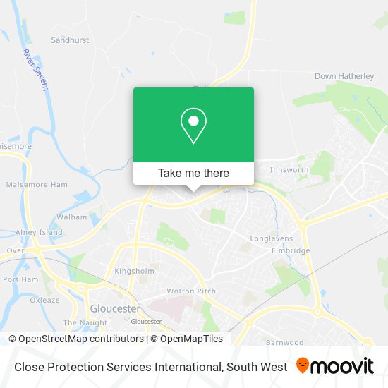 Close Protection Services International map