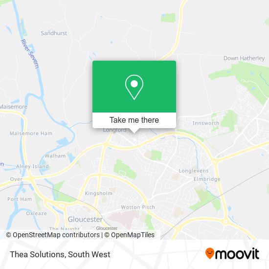 Thea Solutions map