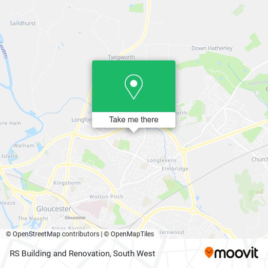 RS Building and Renovation map