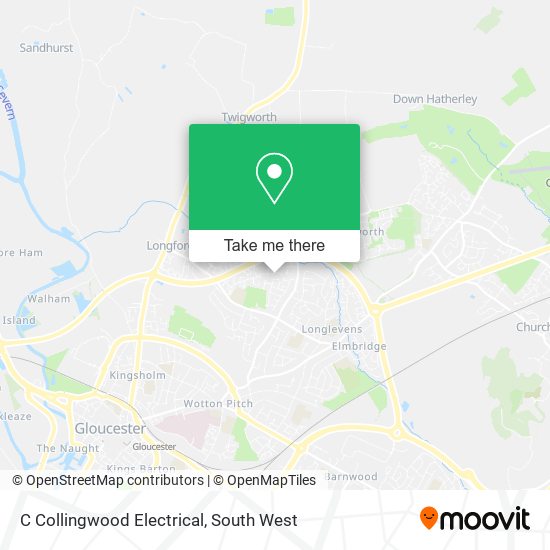 C Collingwood Electrical map