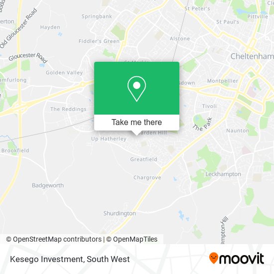 Kesego Investment map