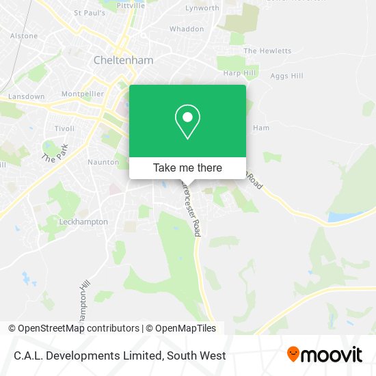 C.A.L. Developments Limited map