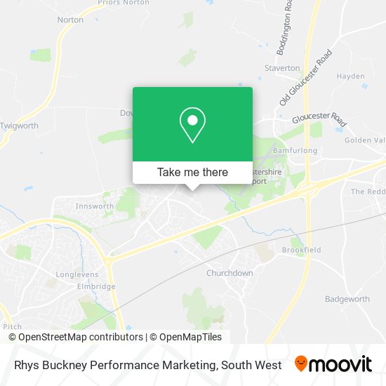 Rhys Buckney Performance Marketing map