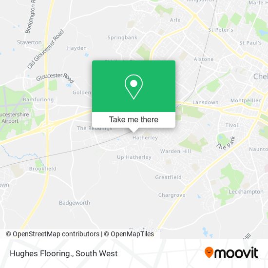Hughes Flooring. map