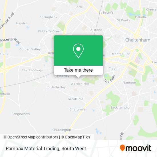 Rambax Material Trading map